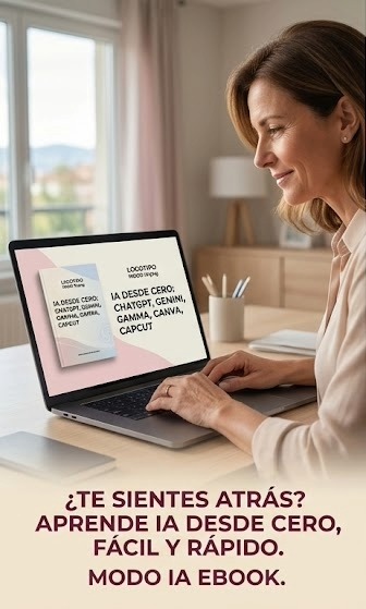 Mockup de la guía Modo IA desde cero